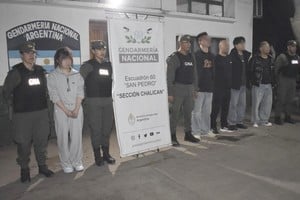 El último de los operativos ocurrió en Jujuy e involucró a 5 ciudadanos chinos. Foto: Prensa GNA