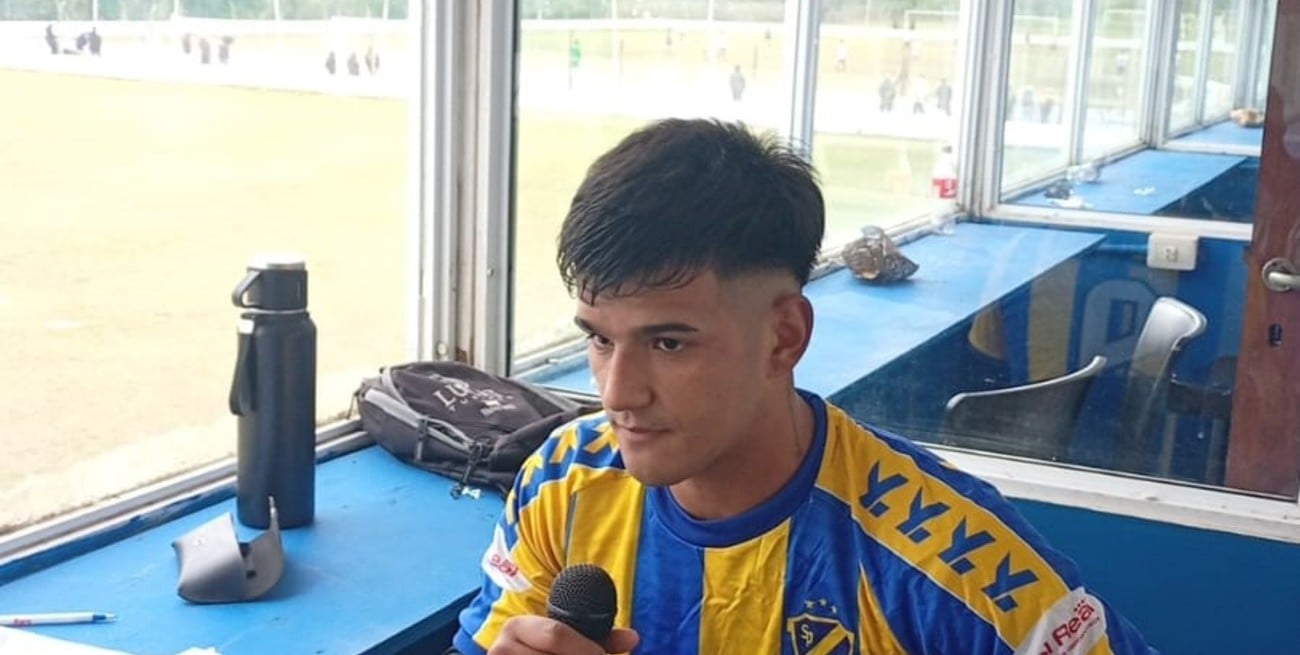Jonatan Blanco, el “9” que encontró en Guadalupe el escenario ideal para volver a soñar