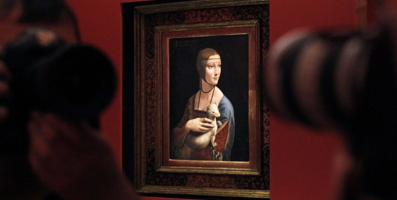 La increíble historia de "La dama del armiño", el cuadro de Da Vinci que llega a Netflix