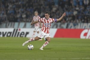 Mauro Pittón, capitán y uno de los jugadores más regulares en Unión. Foto:  Facundo Luque
