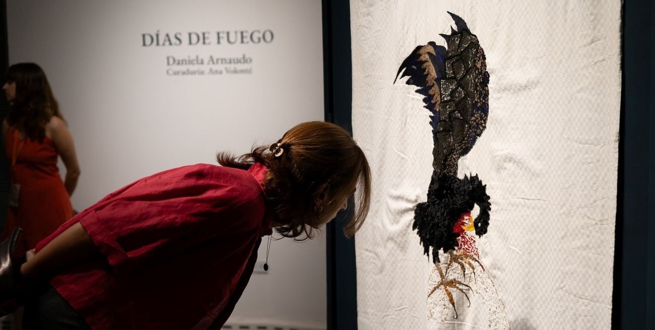 "Días de Fuego": la escenificación del bordado