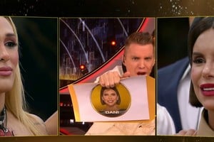 Fue cuando Del Moro daba los números parciales del versus entre Dani De Lucía y Danelik.
