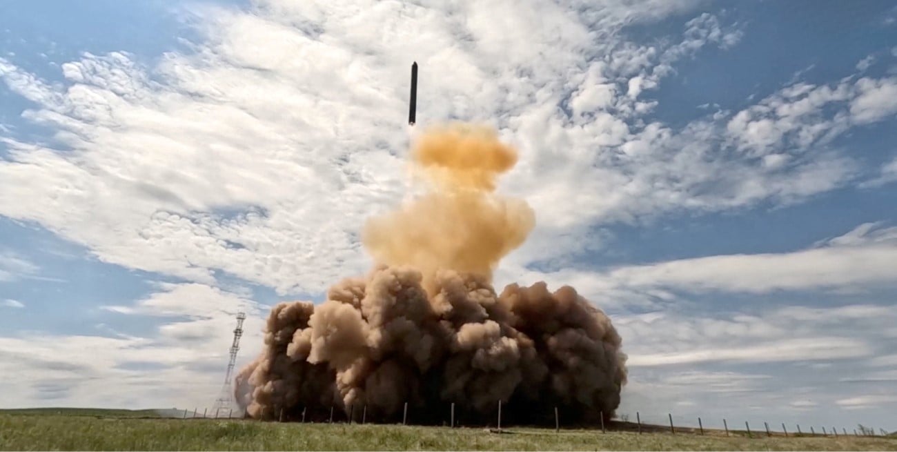 Rusia evaluó con éxito un nuevo misil balístico intercontinental