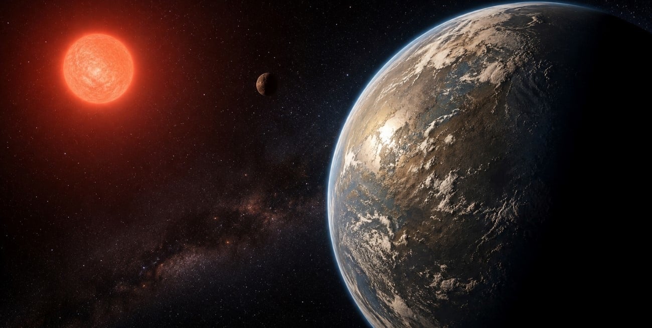 Hallaron un planeta rocoso cercano a la Tierra que podría ser habitable
