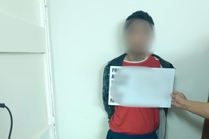 Adrián Darío Rodríguez (27), detenido el miércoles pasado por PDI. Foto: Prensa Gobierno