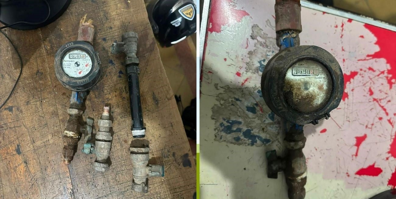 Aprehendieron a un joven acusado de sustraer medidores en barrio Sur