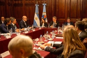 Rosatti recibió a los integrantes de la Junta de Presidentes de Cámaras Federales.