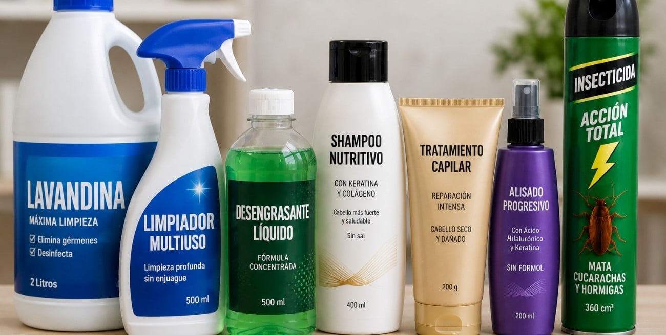 Anmat prohibió la venta de productos capilares, insecticidas y artículos de limpieza por irregularidades