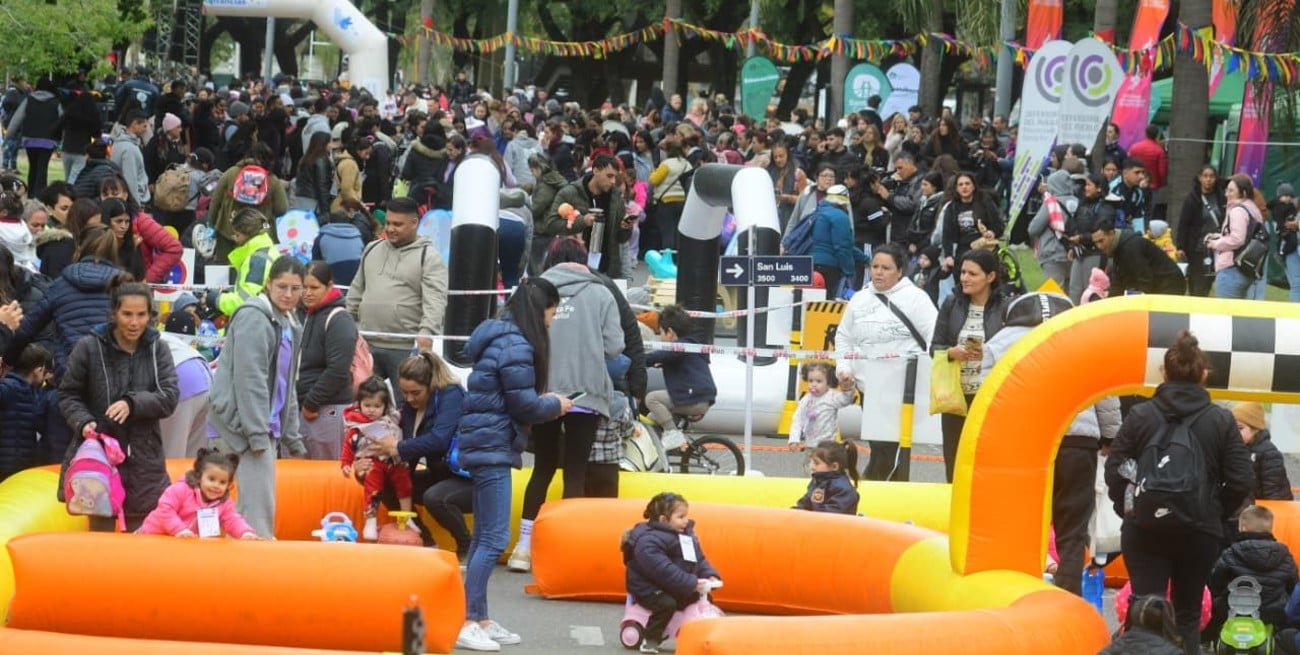 La Costanera Oeste fue escenario de la primera Maratón de las Infancias en Santa Fe