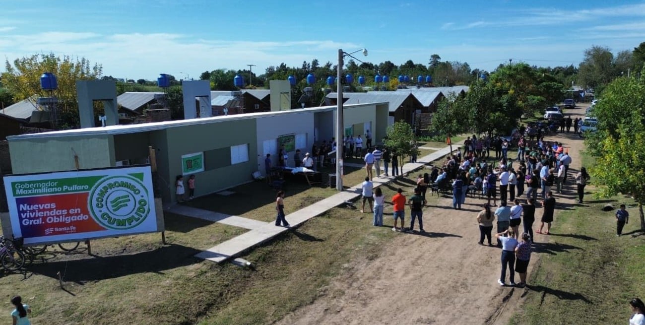 Las Toscas sumó nuevas viviendas destinadas a trabajadores del sector del cuero