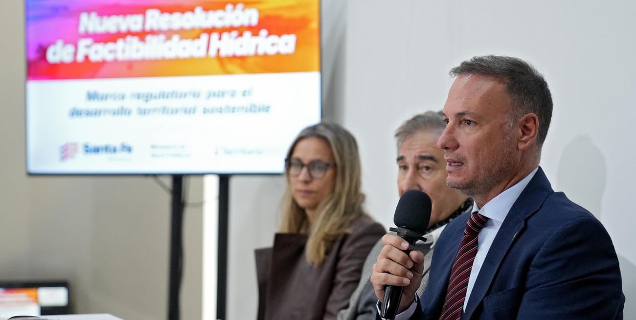Privados valorizaron el nuevo esquema digital de factibilidades hídricas de la provincia de Santa Fe