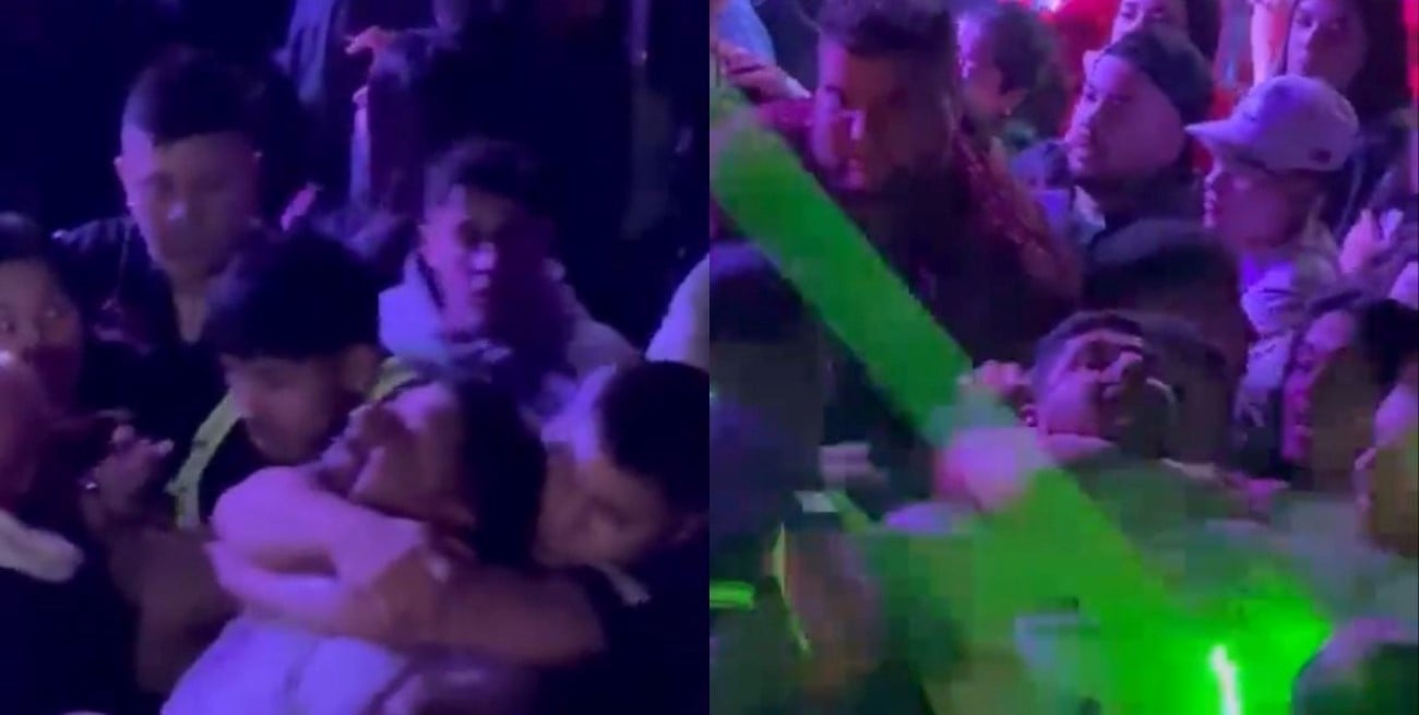 Video: Néstor Ortigoza protagonizó una pelea en un boliche y fue retirado por seguridad