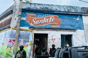 "La Casona", el bunker de drogas de Zavalla al 1700 será demolida por orden judicial. Foto: Gentileza