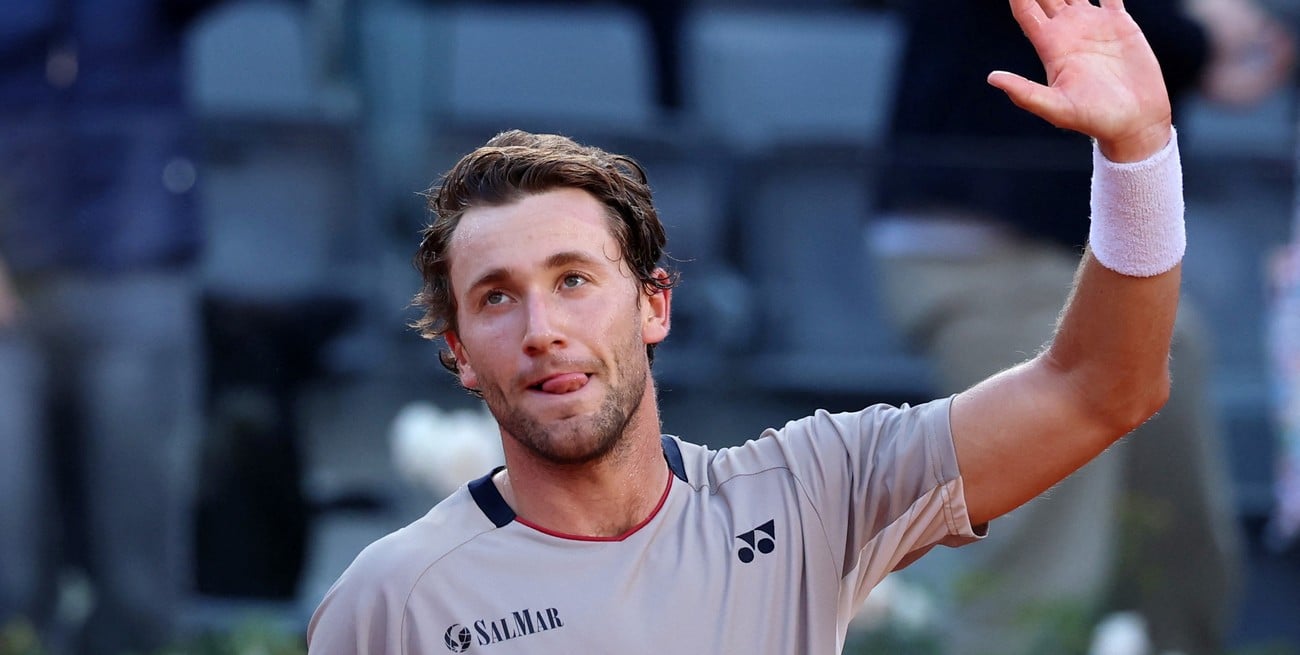 Casper Ruud volvió a una final de Masters 1000 y sueña con el título en Roma