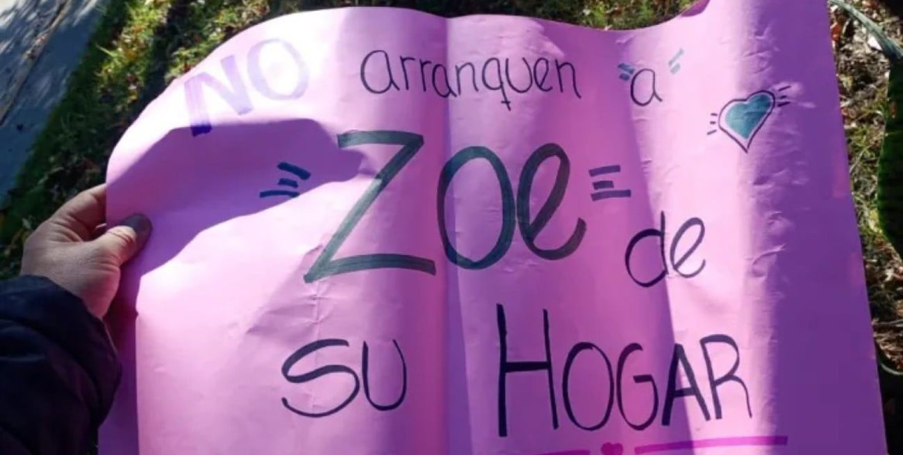 "Todo por Zoe": padres del corazón de una nena de 6 años se movilizan para reclamar que siga viviendo con ellos