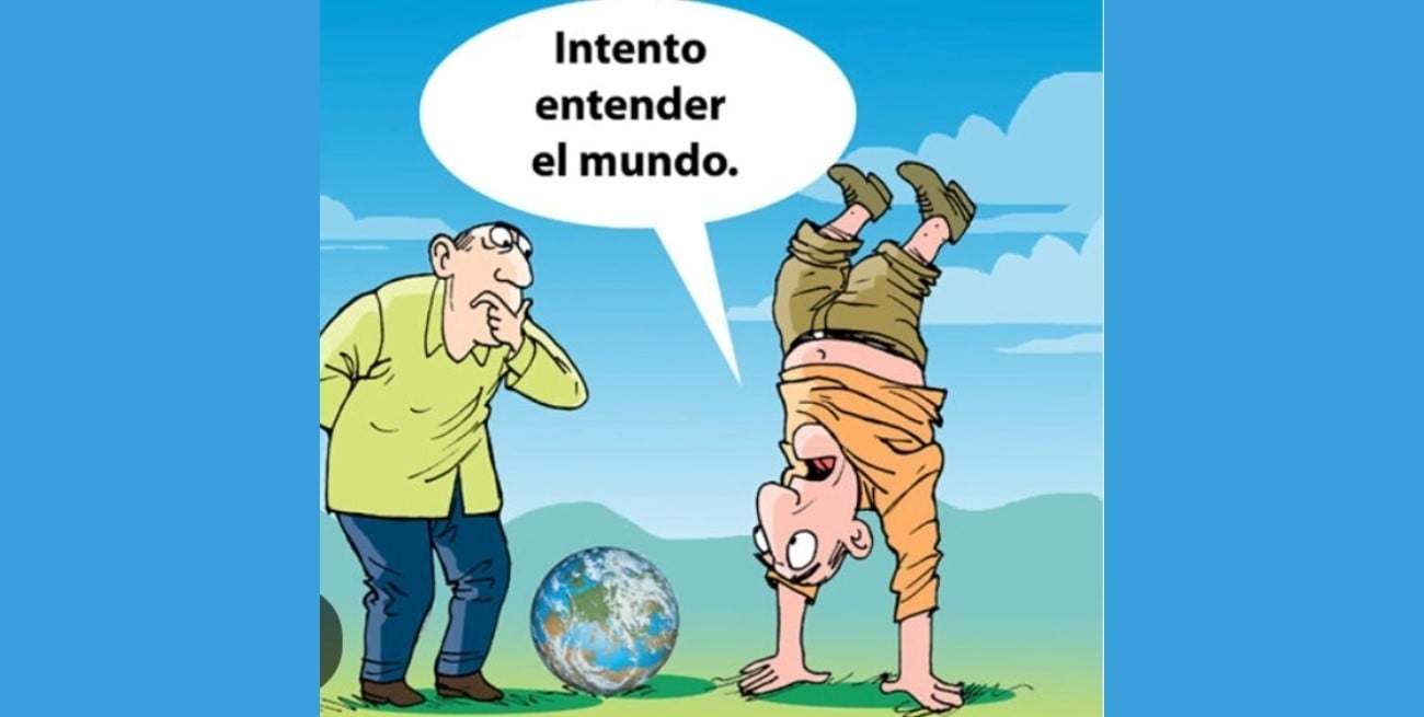 Entre la Biblia, el calefón y el mundo del revés