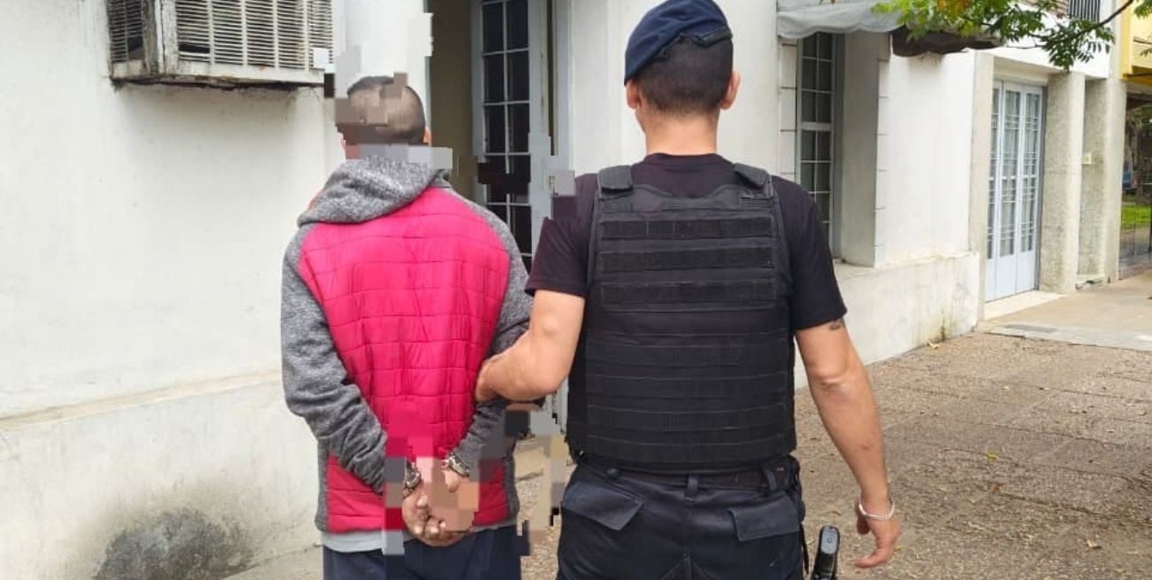 Robo frustrado en barrio Guadalupe: entró por el techo a una casa y fue detenido