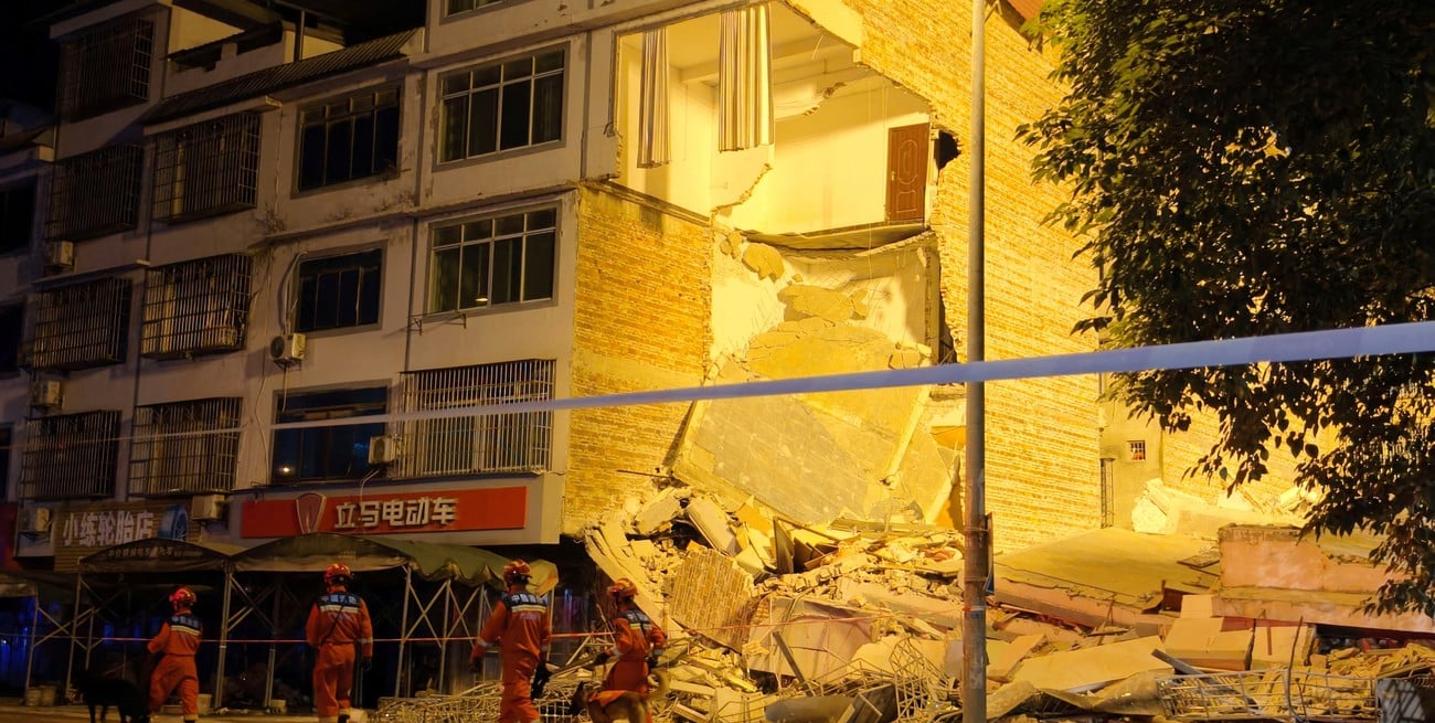 Terremoto de magnitud 5,2 en China: hay muertos y más de 7 mil evacuados