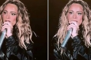 Tini convirtió su show en Salta en un mensaje de acompañamiento para las mujeres.