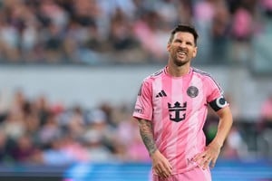 El capitán argentino debió salir durante un partido de Inter Miami Créditos: Sam Navarro