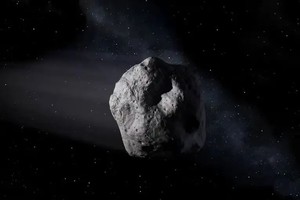 El asteroide 2026JH2 (ilustración).