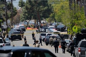 Ataque en Centro Islámico de San Diego. Foto: The Washington Post.