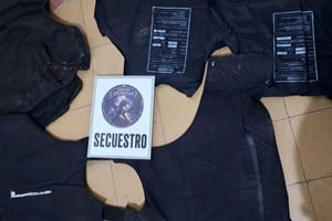 Secuestro de chaleco balístico en Santa Fe. Foto: Gentileza