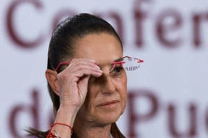 Claudia Sheinbaum pidió pruebas sobre los señalamientos vinculados al narcotráfico.