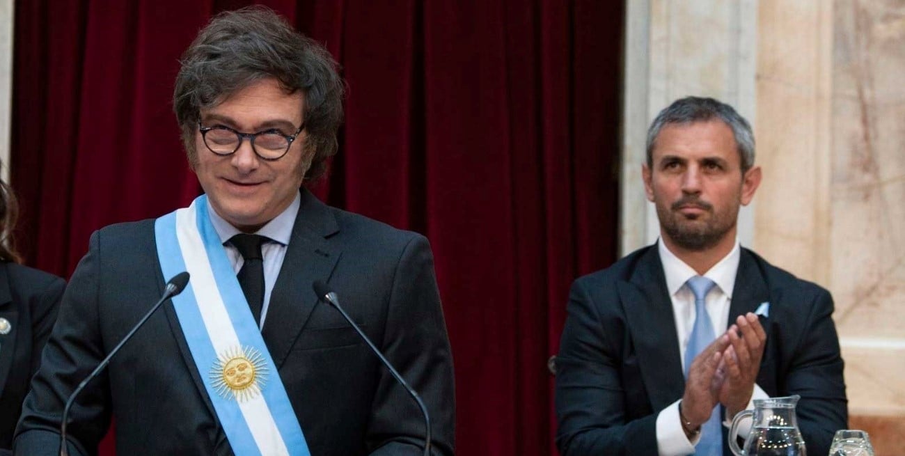Javier Milei aseguró que "le plantaron" una interna a Martín Menem