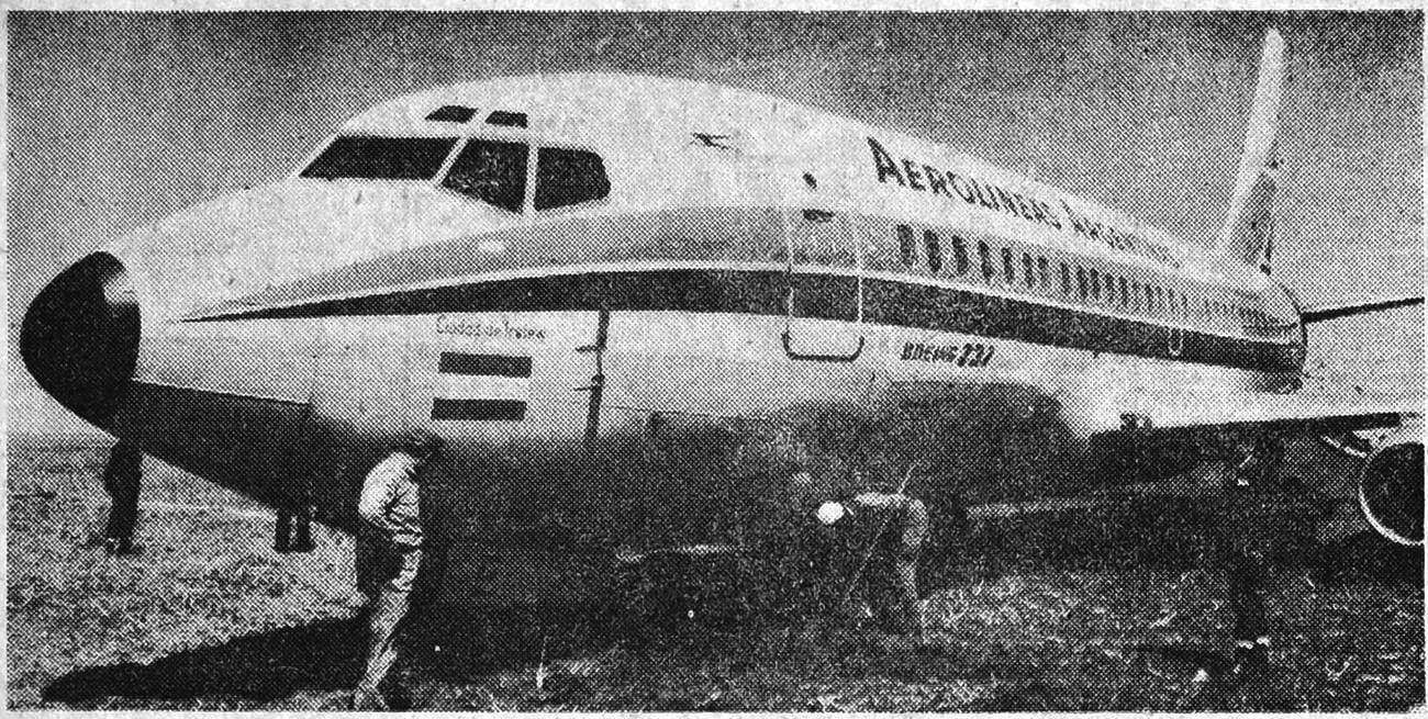 Pánico y terror en el aire: el avión secuestrado por Montoneros que aterrizó en Susana