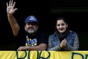 Jana Maradona declarará en una audiencia clave del juicio por la muerte de su padre. Crédito: REUTERS.
