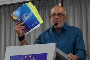 Jorge Rodríguez,  titular de la Asamblea Nacional de Venezuela