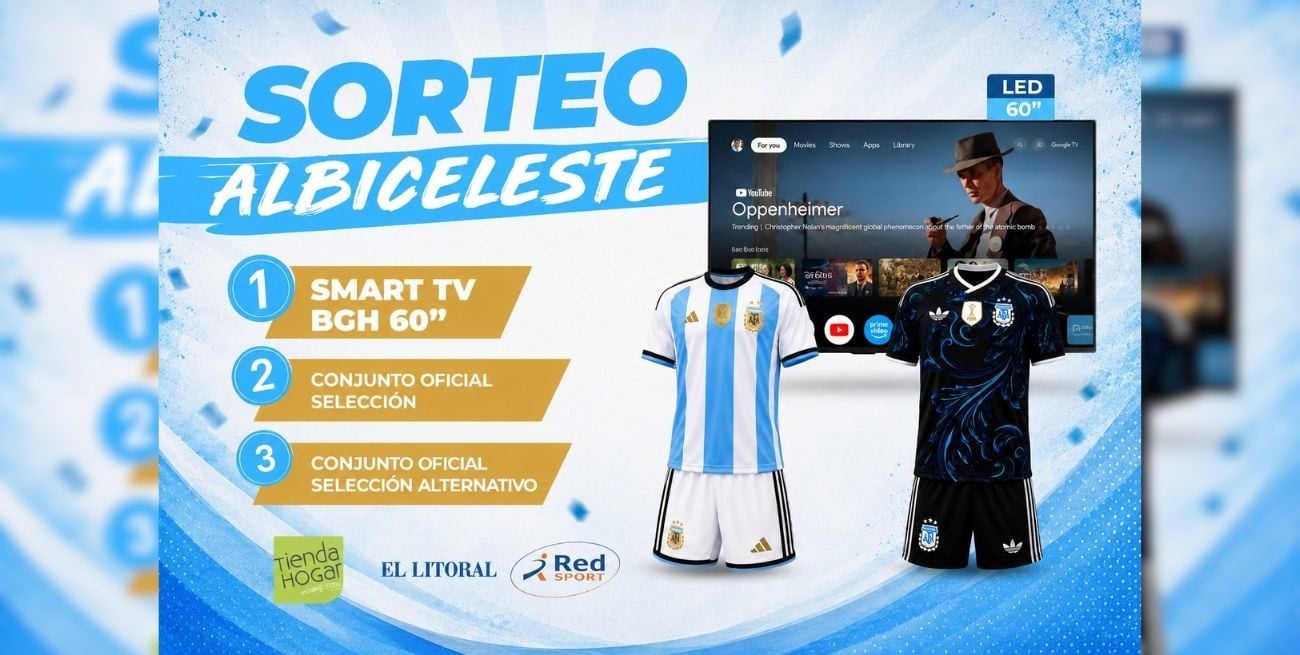 El Mundial empieza a jugarse con premios: El Litoral lanzó un sorteo para toda la hinchada