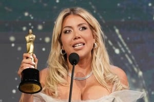 Wanda Nara como mejor conductora femenina.