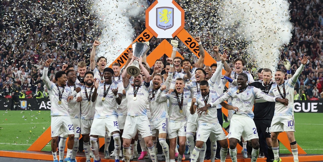 El Aston Villa del Dibu Martínez campeón de la UEFA Europa League
