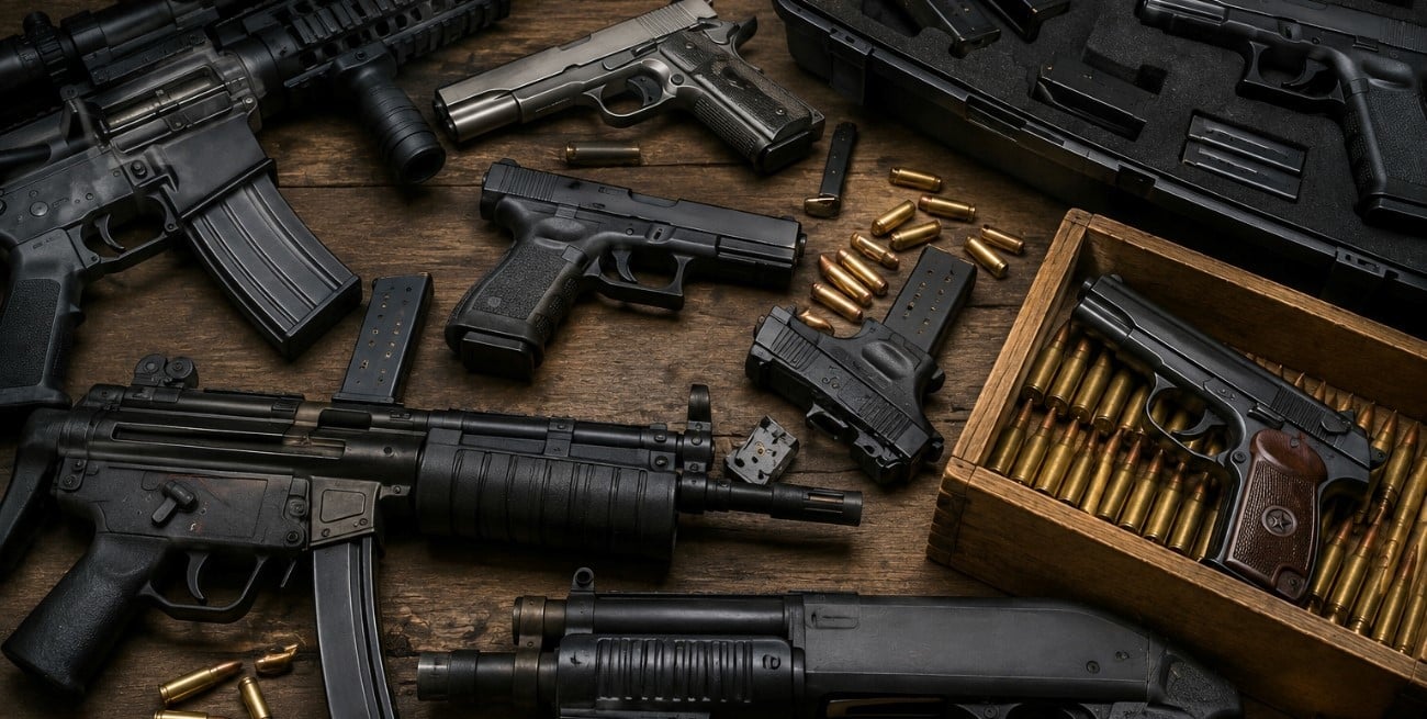 Recompensa de $5 millones por prófugos acusados de tráfico internacional de armas en Argentina