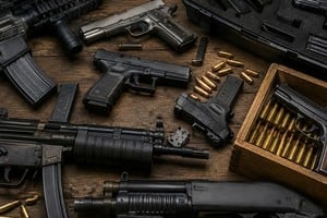 Las personas estan acusadas de integrar una organización dedicada al tráfico internacional de armas. Imagen Ilustraiva