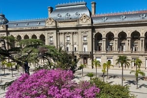 El acto central y desfile cívico-militar será frente a la Casa de Gobierno Créditos: Fernando Nicola