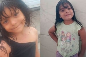 Mía tiene 5 años y estaría en Venezuela. Foto: El Litoral