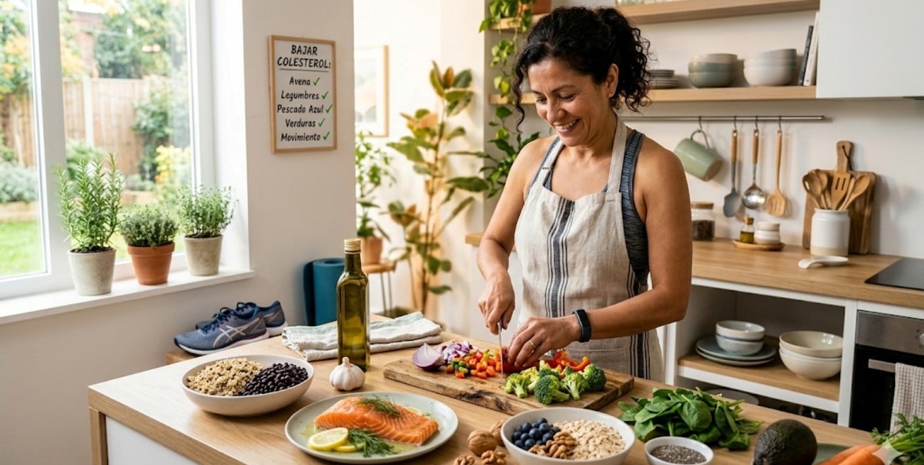 Cómo bajar el colesterol de forma natural: hábitos que realmente funcionan