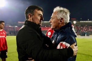 Quinteros y Madelón en la previa del partido por 16avos de Copa Argentina