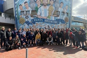 En el predio de AFA, los técnicos de la provincia de Santa Fe, disfrutaron de una excelente jornada. Gentileza