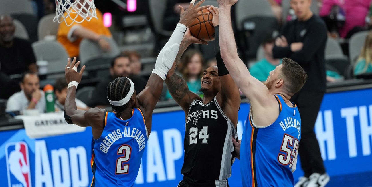 Thunder se hace fuerte en San Antonio y toma ventaja en el Oeste