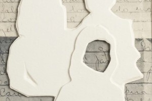 Fragmento de "Arqueología de lo íntimo", obra perteneciente al libro del mismo nombre, de la artista Carla Rotania. Técnica mixta/collage.