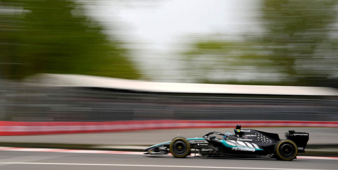 Russell resistió en Canadá y ganó una Sprint marcada por la tensión en Mercedes