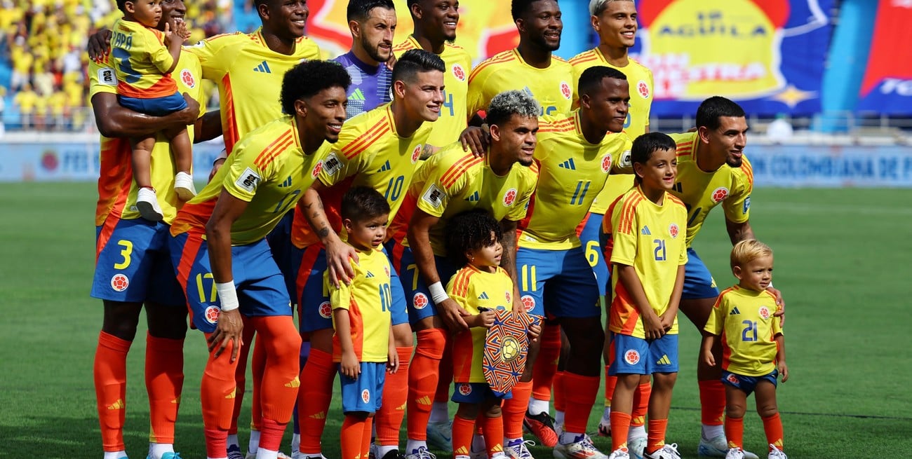Colombia presentó su lista para el Mundial con cinco convocados del fútbol argentino