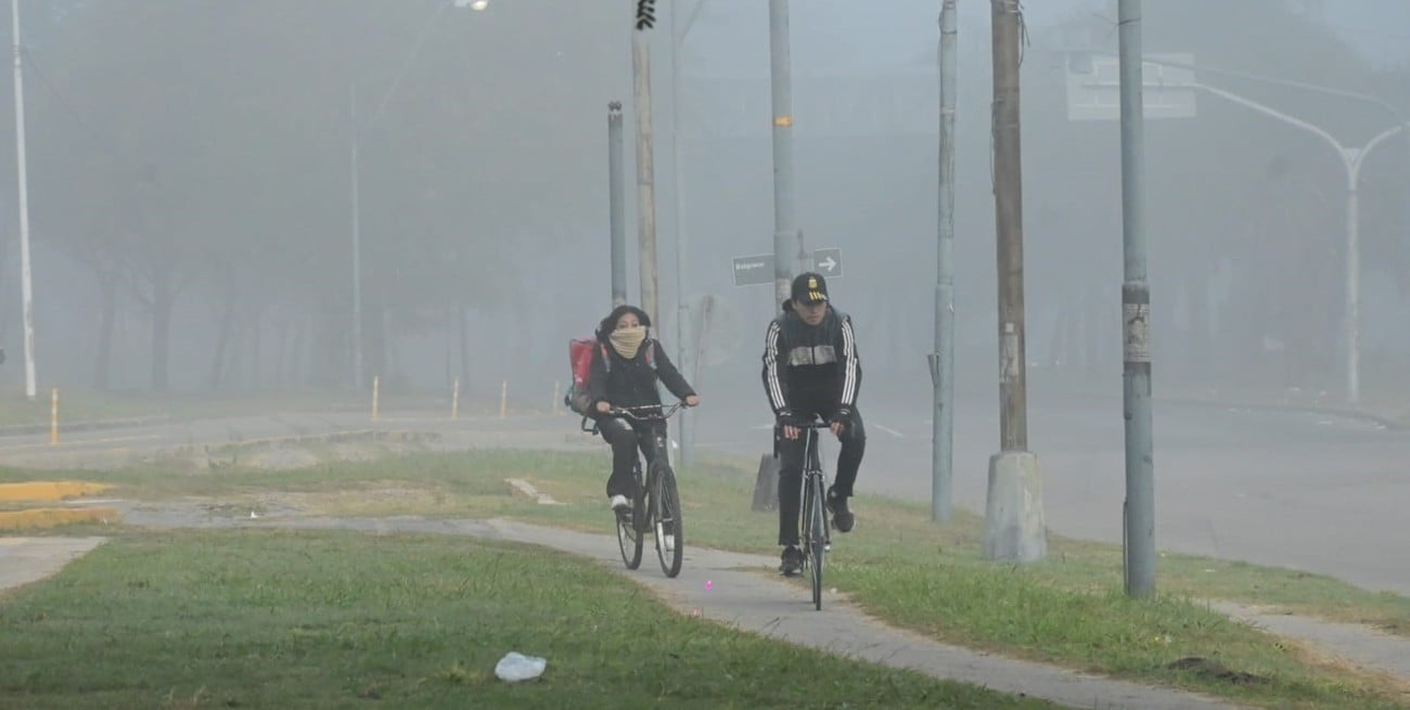 Martes con niebla, cielo nublado y una máxima de 18°C en la ciudad de Santa Fe