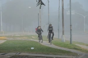 Martes con neblina en la ciudad de Santa Fe Créditos: Flavio Raina