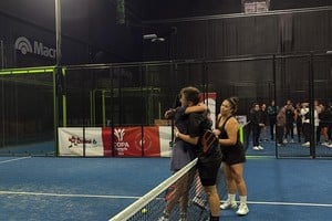 La acción se desarrolló el sábado y el domingo en Global Pádel, La Cancha y Pádel Way. Foto: Bianca Ossola.