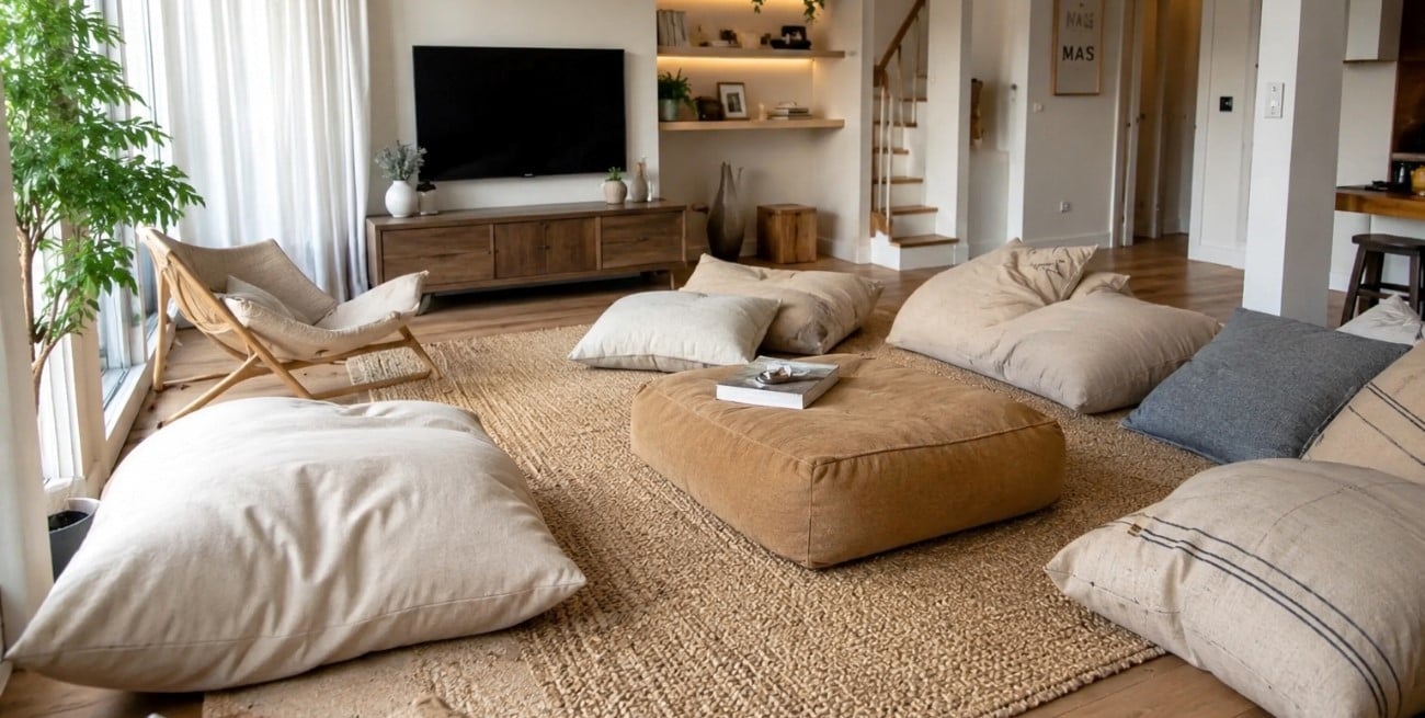 Ni sofá ni sillón: la alternativa que gana terreno en las casas